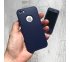 360° kryt silikónový iPhone 5/5S/SE - modrý (Dark blue)